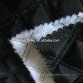 100% polyester quilting embroidered fabric for down coat,jacket and garment